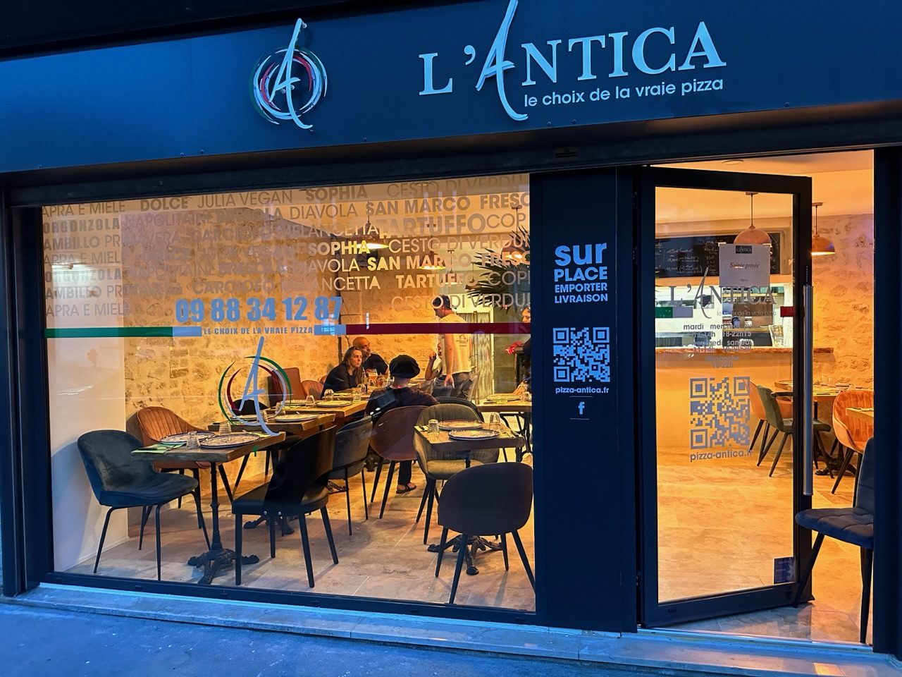 Pizzeria L'Antica Jaurès, restaurant à Reims