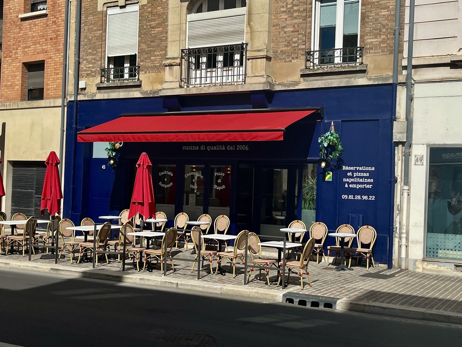 La Trattoria, restaurant à Reims